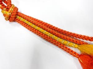 正絹　手組帯締め